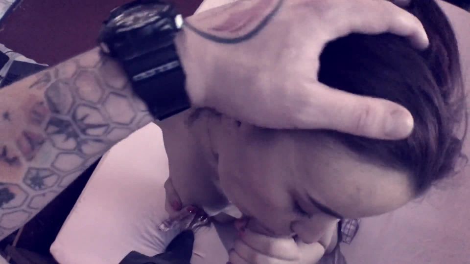 ADOLFxNIKA - Sister Allowed to Cum on her Face (Ahegao 18 Y.o Russian POV Cumshot 60fps)  | amateur | teen amateur tease