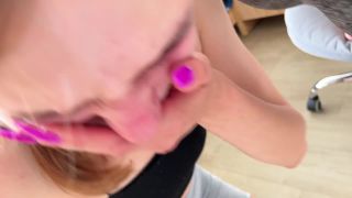 free porn video 15 Petite Princess FemDom: Humiliated Bitch Sniffs The Farts Of Two Mistresses - Farting Lesbian Domination - body sitting - fetish porn cruel fetish-8