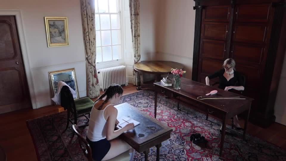 adult xxx video 37 Highland Manor House – Georginas Detention - spanking f/f - femdom porn big boobs fetish