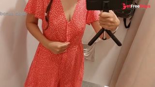 [GetFreeDays.com] Morena amateur se prueba ropa en el probador. Coo peludo, grandes tetas y grandes pezones. Adult Video May 2023-7