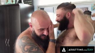 7139 Hairy Gay FTM Trip Richards' Pussy Eaten & Fucked by Bea...-2