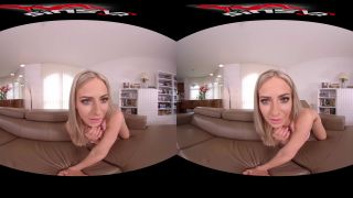 SinsVR presents Nathalie Cherie – Gourmandise Busty Blonde Pornstar Solo Oculus-0