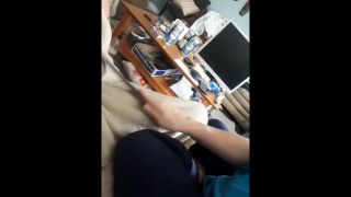 Spanking Beating his Balls till he Agrees to Fuck my Ass.-0