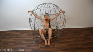 Metal Bondage 543MB254 - Pling in the Globe Cage-1