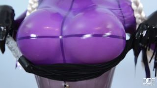 online video 12 Latex Lucy - She Looms in Latex [Full HD 958.2 MB] - latex - fetish porn giantess femdom-1