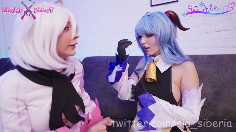 adult xxx clip 39 Sia Siberia and Alice Bong – Genshin Paimon Have Fun With Ganyu,  on cosplay 