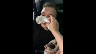 He Worships My Stinky Socks And Sneakers After The Gym RUSSIAN YOUNG GODDESS (Teen)-0
