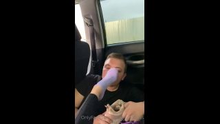 He Worships My Stinky Socks And Sneakers After The Gym RUSSIAN YOUNG GODDESS (Teen)-3