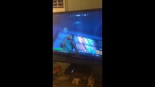 kinkycouple4ever - Wife gets mad and angry that I jerk off next to her while she her night gown is up, while she gaming-9