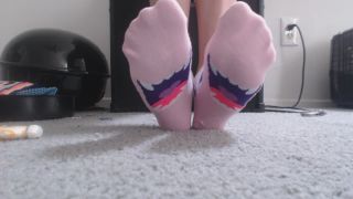 xxx clip 4 PrincessCica – Modeling Cute Colorful Ankle Socks - fetish - fetish porn stocking fetish-0