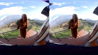 Sex In Public on the Balcony - Lenina Crowne 4K,  on virtual reality -2