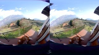 Sex In Public on the Balcony - Lenina Crowne 4K,  on virtual reality -5