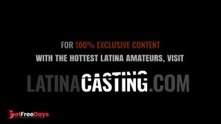 Skinny Black Latina Rough Anal Fuck At Amateur Bikini Casting-9