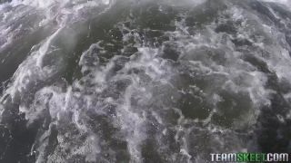 Sex With A Young Surfer Girls - Big dick-2