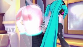 O_skailer_O - Kasane Teto and Hatsune Miku - Who will make you finish first?-1