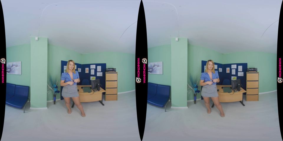 Young Office Girl Wants To Know If Her TITS WIll Help You CUM! (VR 180 