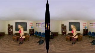 HOLLY GIBBONS VIRTUAL REALITY TEACHER IN STOCKINGS & SUSPENDERS-3