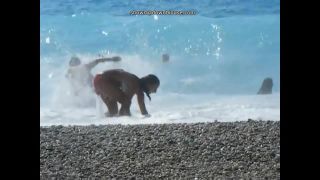 Naughty waves and the bikini went  off-7