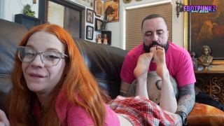 xxx video clip 21 Little Redhead Amy Quinn s Feet Fun - foot fetish - pussy licking fetish shrine-7