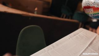 Violet Gems, Justine Jakobs - Fucking At The Italian Rest...-9