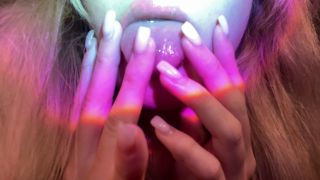 Babyheavanian - Drooling shiny lips - Lipstick fetish-7
