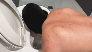 Lord Goddess Maria's Extreme Toilet Humiliation & Yoga Pants-1