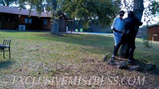  LoyalFans: Mistress Isis Spain - VS77 Outdoor Whipping and Slave Resistance Test Part 2  Punishment Punishment-6