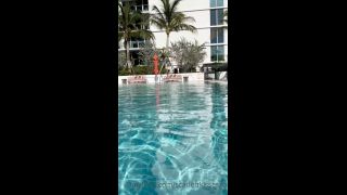 ScarlettKissesXO Pool Day FullHD OnlyFans 2025 Hot🔥-1