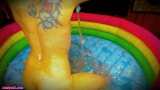 online adult clip 38 AdalynnX - Slime pool and gummy snakes 1, the nylon leg fetish store on fetish porn -7