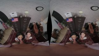 4K VR Porn: Bianca Bangs & Juniper Ren in Rule Of Three Sex-1
