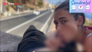 [GetFreeDays.com] Extreme public blowjob and balls sucking in the road Porn Clip July 2023-2