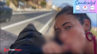 [GetFreeDays.com] Extreme public blowjob and balls sucking in the road Porn Clip July 2023-5