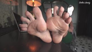 online clip 2 Stella Liberty - Overtime For Bosses Feet - dick - femdom porn femdom fetish-8