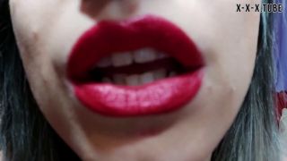  MoneyGoddesss  Moneygoddesss Asmr Red Lips  Lingerie-7