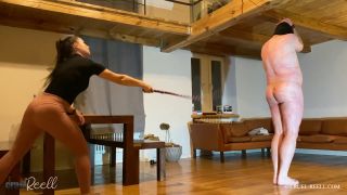 Cruel Reell - wild Femdom Spanking clip.-7