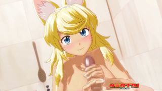 Bed Fuck HENTAI PROS - Blonde Wolf Girl Loves Blowjobs, Titfucks, And Deep Doggystyle Before Bedtime-1