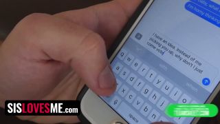 Sislove  creepy stepbro and his friend take turns fucking blin....-0