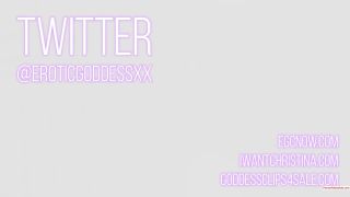 free porn video 6 Goddess Christina – Better Than Sex CEI JOI – $29.99, femdom school on pov -9