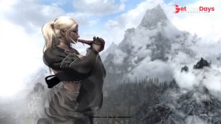 [GetFreeDays.com] Hot Blonde Giantess grows ever larger - Skyrim Giantess Sex Stream January 2023-8