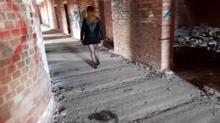 [Amateur] fucking guy's ass in an abandoned building (pegging)-0