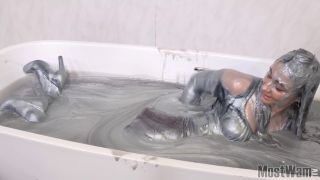 adult video clip 3 princess beverly femdom Ambers Sexy Silver Gunge Bath [Full HD 924 MB], fetish on fetish porn-3
