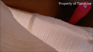 ManyVids presents TianaLive in Restaurant Patio Orgasm With Toy Milf-9
