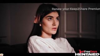 Cute Girl Gets Horny Watching Hentai - Stefany Kyler Solo Masturbation and Double Penetrated By Mons-1
