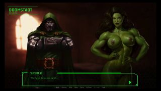 Anal My Lawyer Got Fat Green Tits And Ass - All She-Hulk Scenes - Behind The Doom-0
