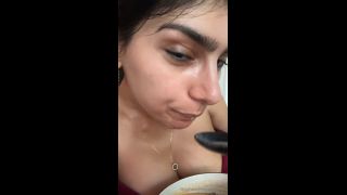 Mia Khalifa Smoking Topless Titty Tease PPV 1 Onlyfans (Amateur porn)-1