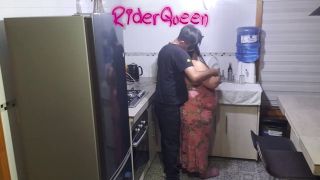 RiderQueenOk - Stepmom fucked surprise in kitchen BBW Big Ass-2