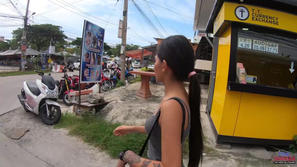 Trip 2 - Day 2 Market Lunch Reinsert Creampie - Thai Swinger