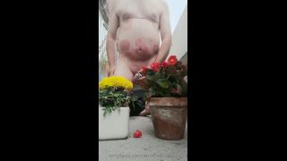 Miss Laura - mistresslaura11 () Mistresslaura - full clip slave task watering his garden plants for goddesses amusement 07-06-2019-1