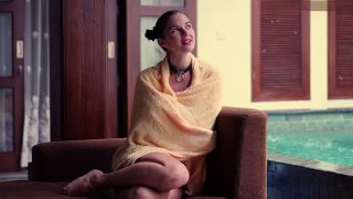 Sangini - Master washes his bound slave in outdoors shower - BDSM-9