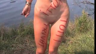 EmmaDirty fat hairy Euro mom nude beach FKK sex Sex Onlin...-9